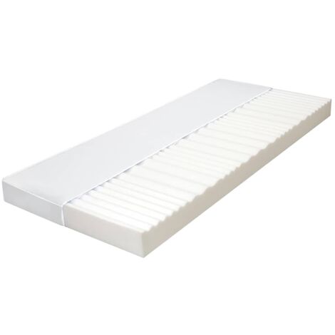 Colchón 7 Zonas Espuma de PU 10 cm H2 H3 Cama Somier Hogar Multitalle