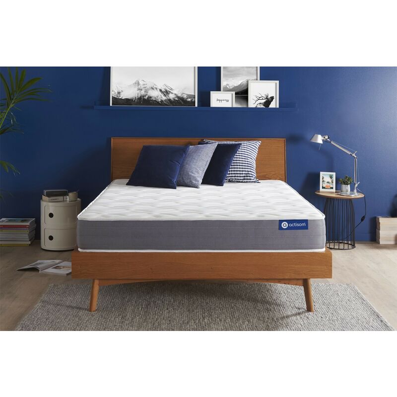 

Colchón Actiflex dream 120x200cm, Grosor: 22 cm, Muelles ensacados y espuma viscoelástica, Moderadamente firme, 3 zonas de conf