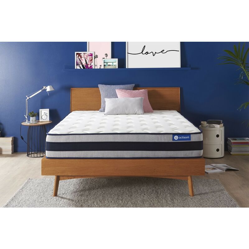 

Colchón Actiflex ergo 140x190cm, Grosor: 24 cm, Muelles ensacados y espuma viscoelástica, Firme, 3 zonas de confort