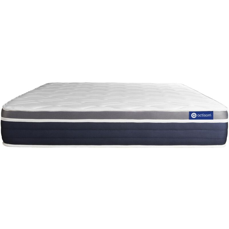 

Colchón Actilatex confort 130x200cm, Grosor: 26 cm, Látex y espuma viscoelástica, Moderadamente firme, 7 zonas de confort
