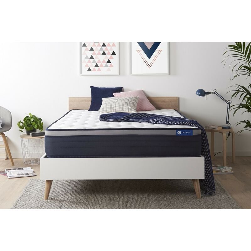 

Colchón Actilatex max 180x200cm, Grosor: 26 cm, Látex y espuma viscoelástica, Firme, 7 zonas de confort