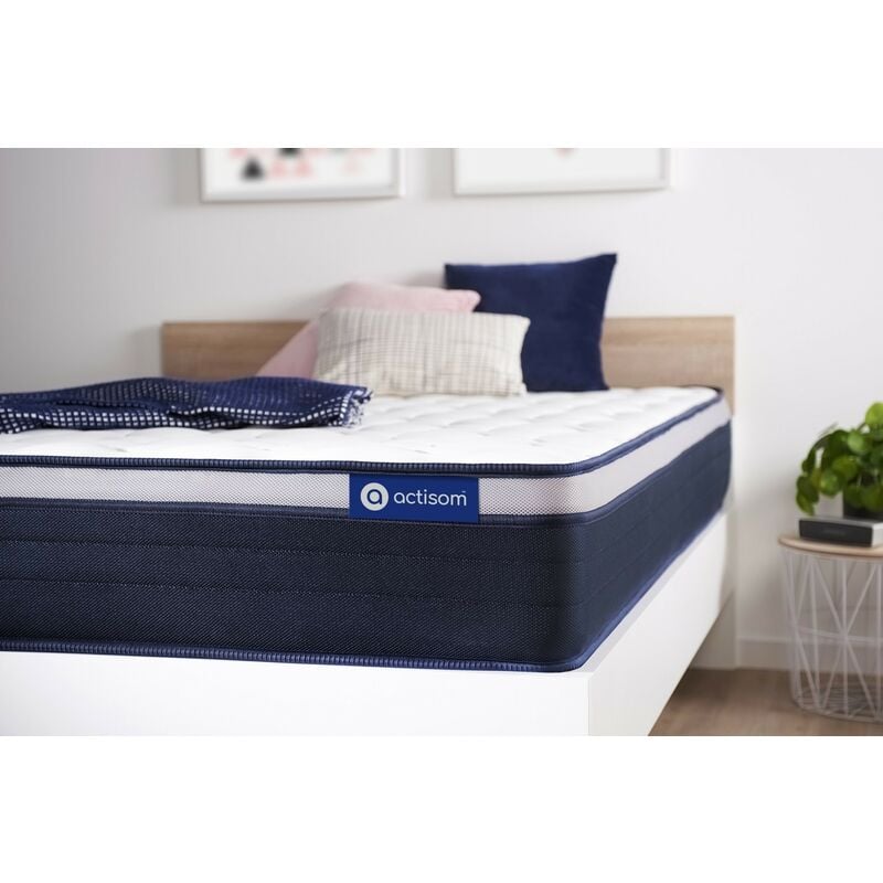 

Colchón Actilatex max 90x200cm, Grosor: 26 cm, Látex y espuma viscoelástica, Firme, 7 zonas de confort