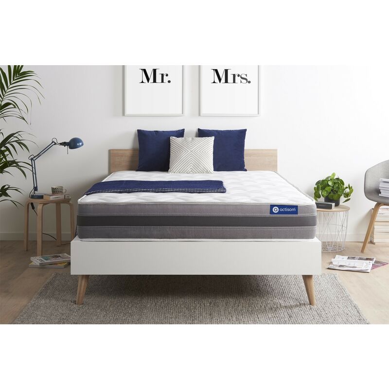 

Colchón Actilatex relax 180x200cm, Grosor: 24 cm, Látex y espuma viscoelástica, Moderadamente firme, 5 zonas de confort