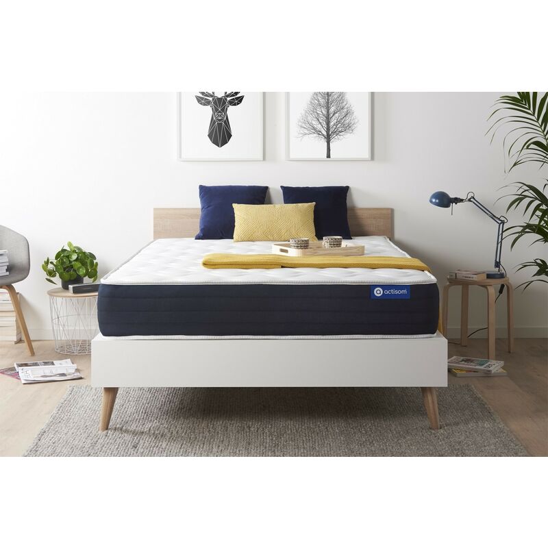 

Colchón Actilatex sleep 120x200cm, Grosor: 22 cm, Látex y espuma viscoelástica, Equilibrado, 5 zonas de confort