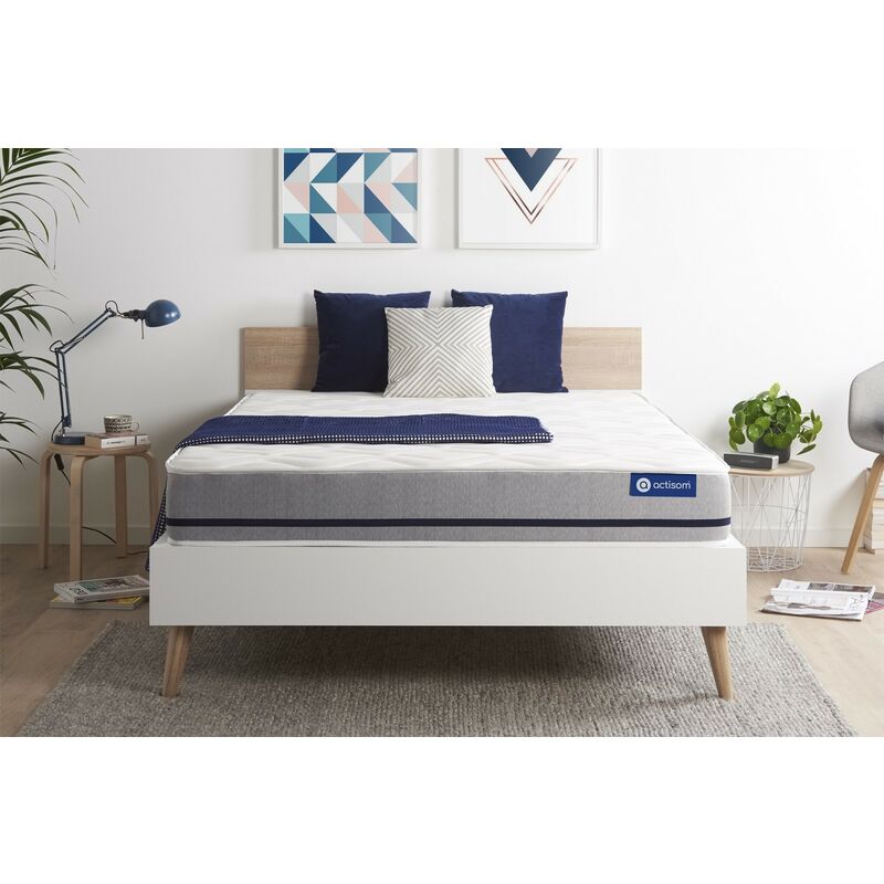 

Colchón Actilatex soft 160x200cm, Grosor: 20 cm, Látex y espuma viscoelástica, Moderadamente firme, 3 zonas de confort