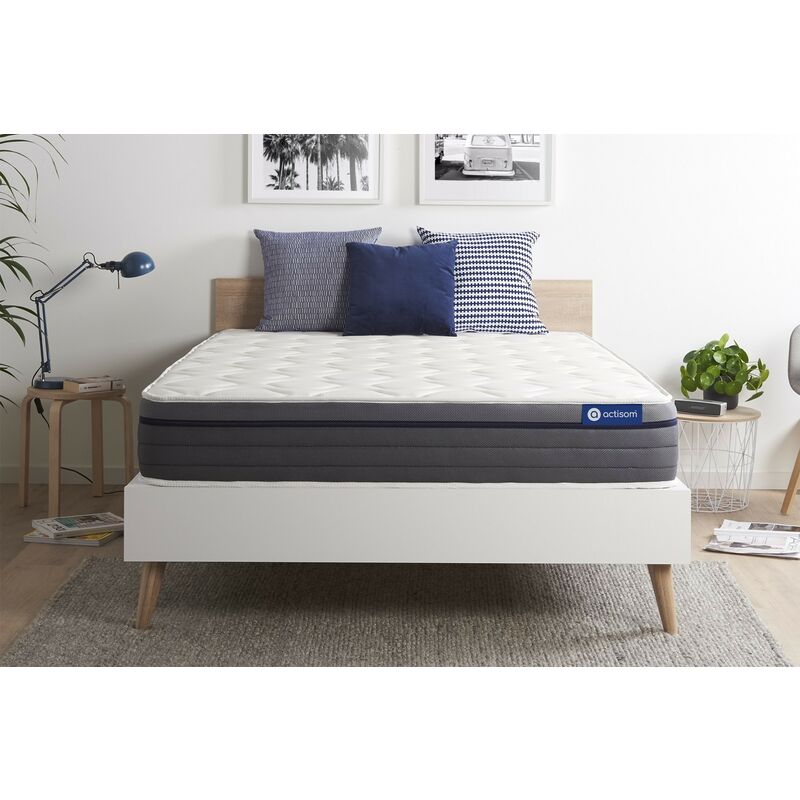 

Colchón Actilatex zen 160x200cm, Grosor: 26 cm, Látex y espuma viscoelástica, Equilibrado, 7 zonas de confort