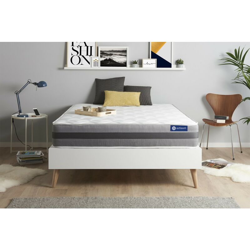 

Colchón Actimemo relax 140x200cm, Grosor: 24 cm, Espuma viscoelástica, Moderadamente firme, 5 zonas de confort