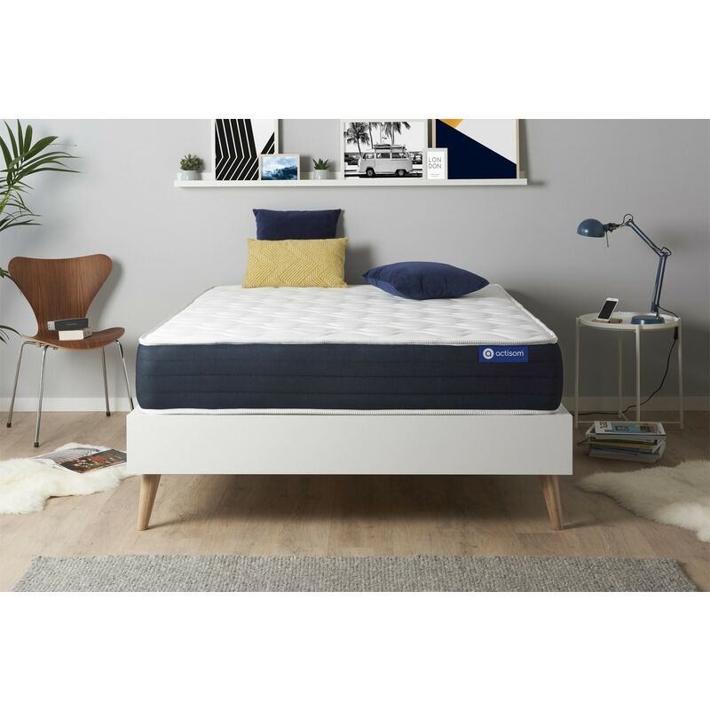 

Colchón Actimemo sleep 120x190cm, Grosor: 22 cm, Espuma viscoelástica, Equilibrado, 5 zonas de confort