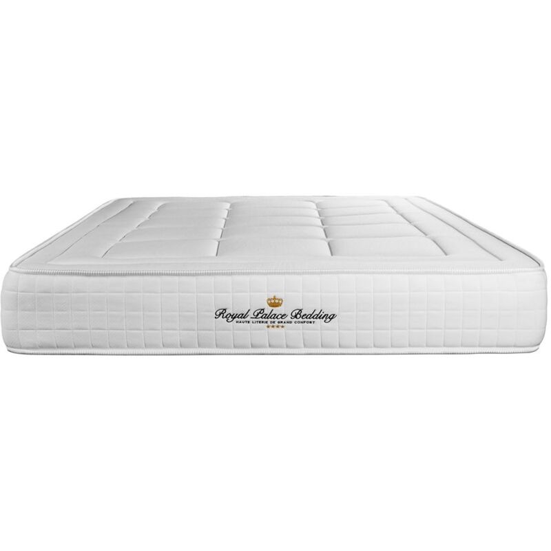 

Royal Palace Bedding - Colchón Balmoral 140 x 220 cm, Grosor: 24 cm, Espuma viscoelástica, Firme, 3 zonas de confort