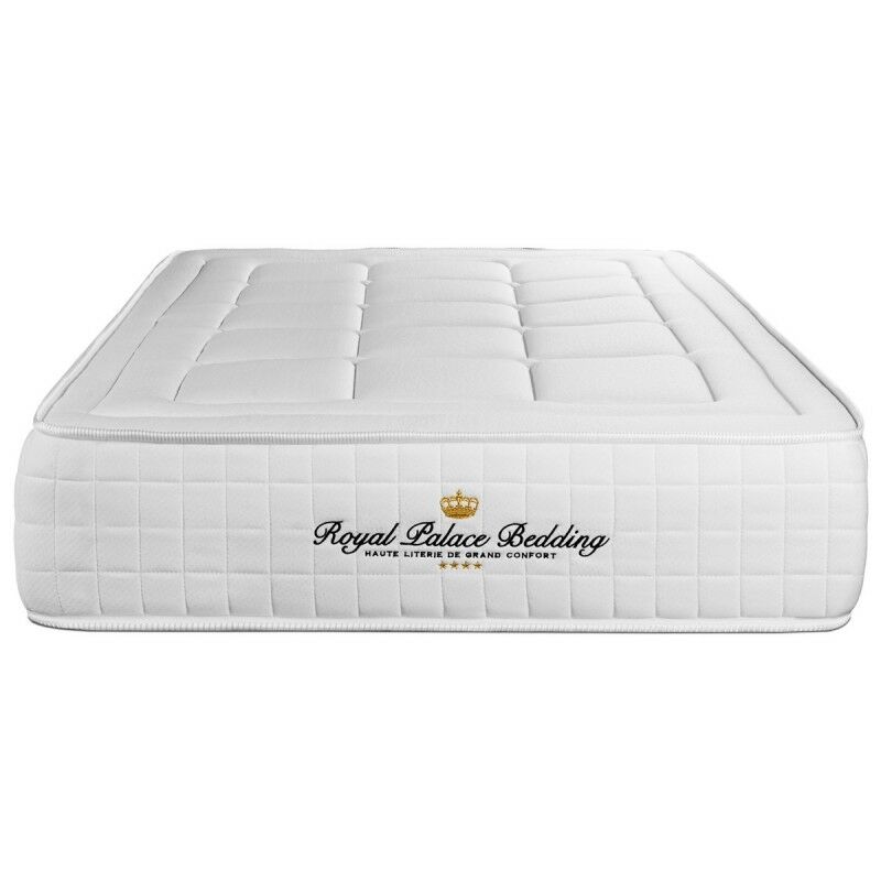 

Royal Palace Bedding - Colchón Balmoral 90 x 190 cm, Grosor: 24 cm, Espuma viscoelástica, Firme, 3 zonas de confort