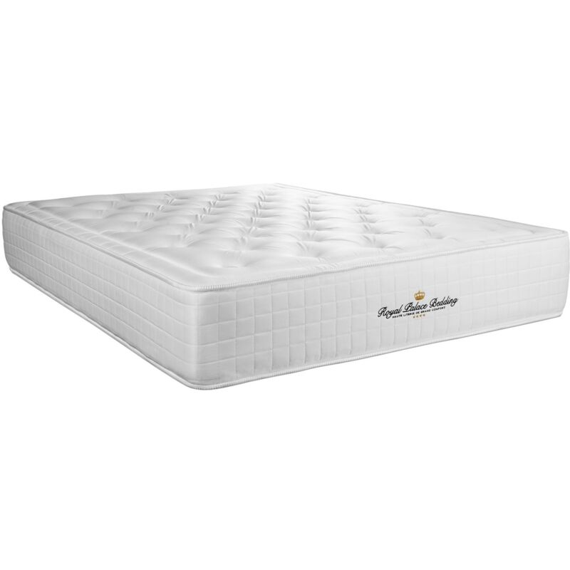 

Royal Palace Bedding - Colchón Buckingham 135 x 210 cm, Grosor: 30 cm, Espuma viscoelástica, Equilibrado, 7 zonas de confort
