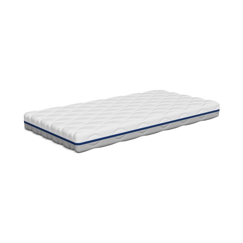 

Tecnocolchon - | Colchon Cuna Lavable Air Clean | 117 x 57 cm y Altura 11 cm | Funda Desinfectable a 60°C | Reversible Invierno-Verano | Transpirable