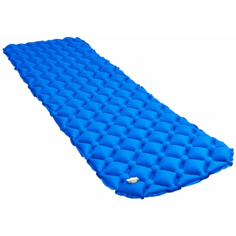 

Colchon de aire inflable azul 58x190 cm