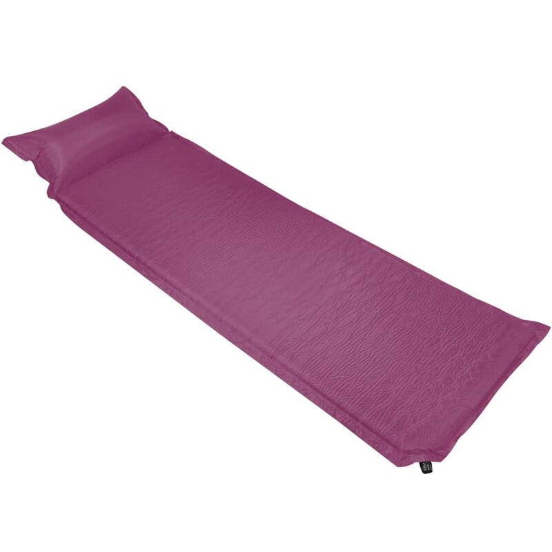 

Colchon de aire inflable con almohada rosa 66x200 cm