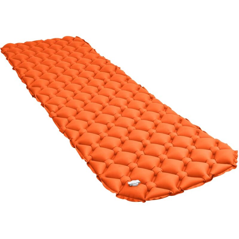 

Colchón de aire inflable naranja 58x190 cm