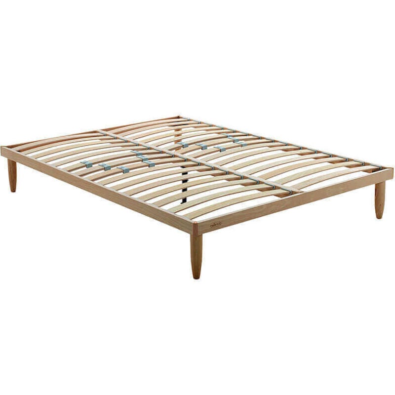 

Somier de láminas Natural 14 láminas madera reforzado | 120x190cm
