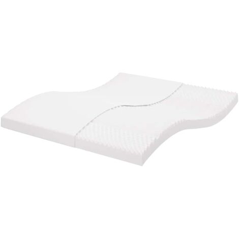 Colchón de espuma de 7 zonas dureza 20 ILD  160x220 cm