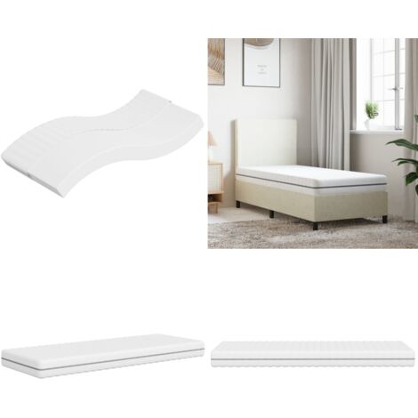Colchón de espuma medio suave 70x200 cm - Colchón medio suave - Colchón sin muelles