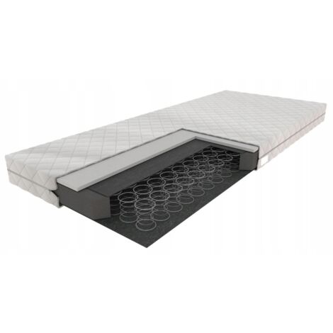 Colchón de muelles Bonnell 140/200cm BLANCO para HOTELES, CAMPINGS, CASAS DE HUÉSPEDES Furnitex