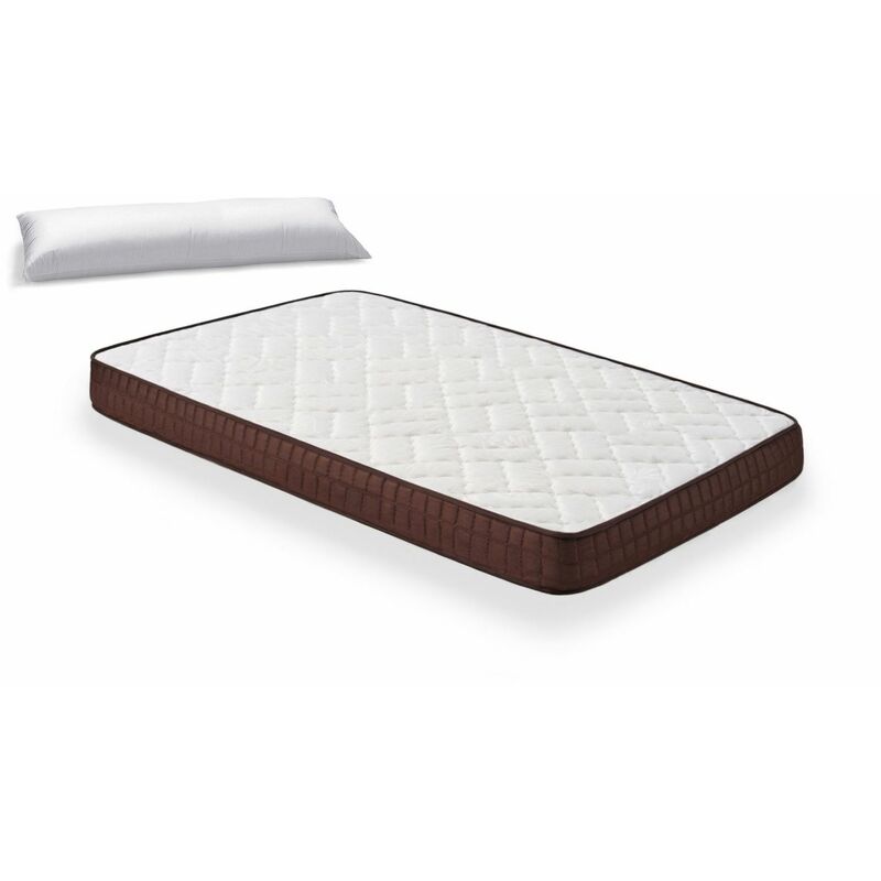 

Colchón Flexitex Núcleo Alta Densidad Transpirable con Tejido 3D y Aloe Vera, Altura 18 cm + Almohada de Fibra, 80x200 cm