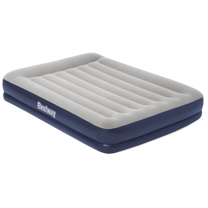 

Colchón hinchable con hinchador integrado doble azul oscurotritech de 203x152x36 cm