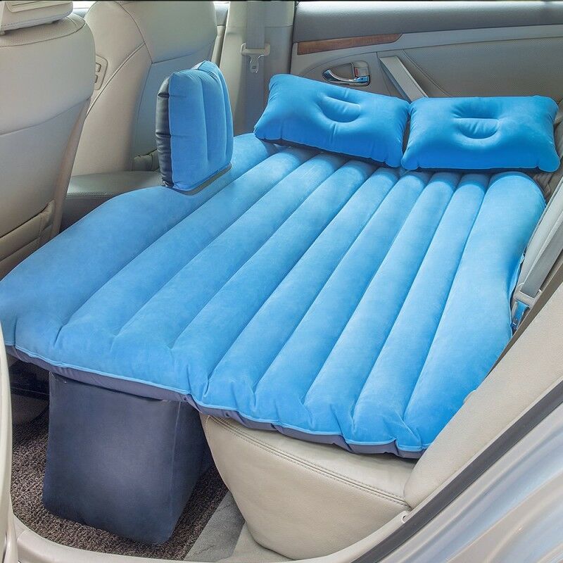 

Colchón Hinchable de terciopelo para coche (Azul)