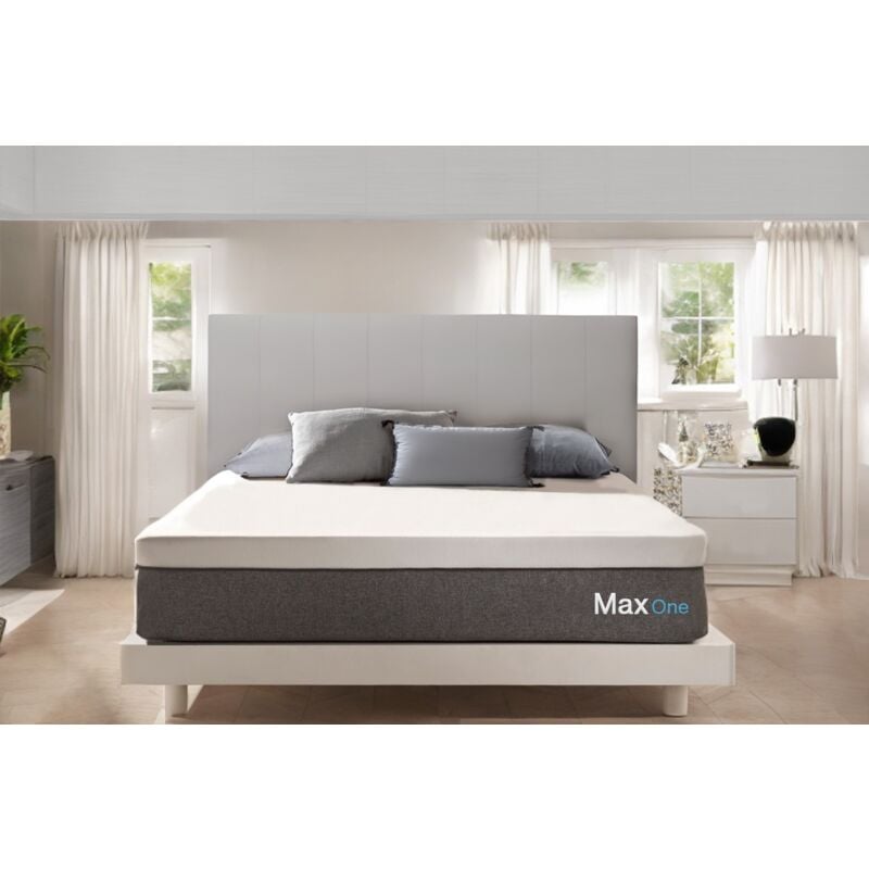 Moonia - Matelas Max One Orthopedique Dehoussable Multizone - 80x190