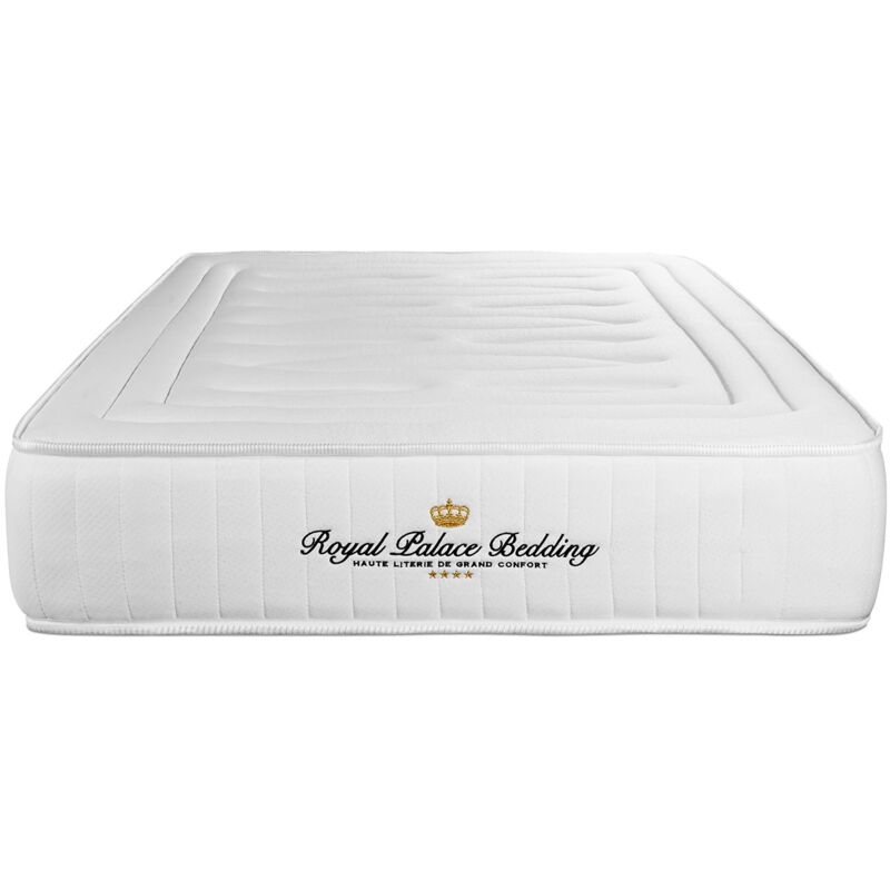 

Royal Palace Bedding - Colchón Nottingham 100 x 210 cm, Grosor: 20 cm, Espuma viscoelástica, Firme, 3 zonas de confort