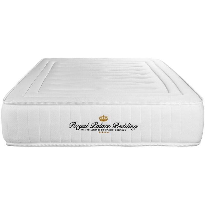 

Royal Palace Bedding - Colchón Nottingham 80 x 200 cm, Grosor: 20 cm, Espuma viscoelástica, Firme, 3 zonas de confort
