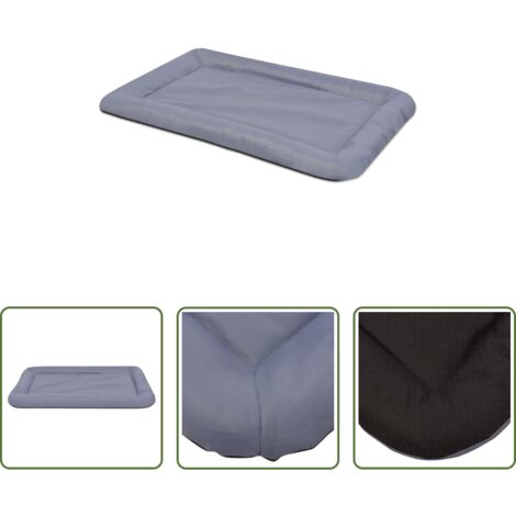 Colchón para perro gris -  Colchón para perro tamaño XXL gris
