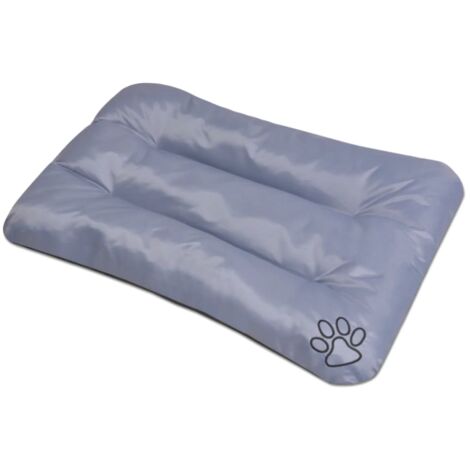 Colchón para perro tamaño L gris