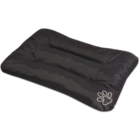 Colchón para perro tamaño XL negro vidaXL
