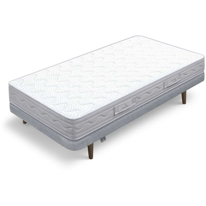 

Colchón Play de muelles ensacados HR con visco con un grosor de 20 cm - Medidas colchón 90x180 - Sonpura