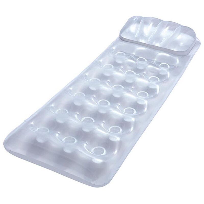 Bestway Colchoneta Hinchable Gris 188X71 Cm Confort Piscina