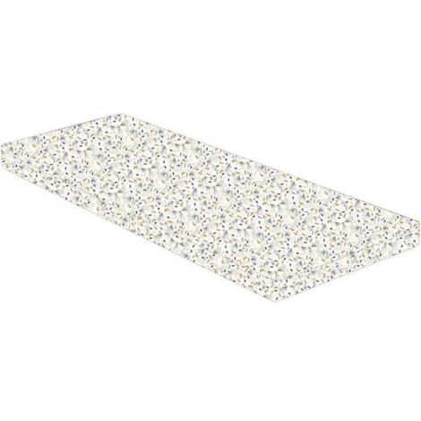 Colchón plegable - Tela - 60x120 cm - Espesor 5cm - 2 partes - AU FIL DE L'EAU - DOMIVA