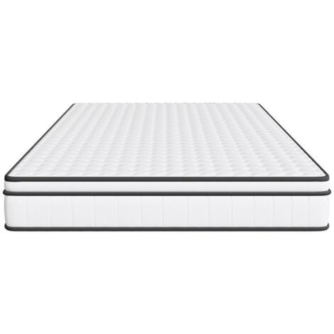 Colchón - TANANT - 90x190 cm - Espuma viscoelástica - Grosor 25 cm - Ultra transpirable