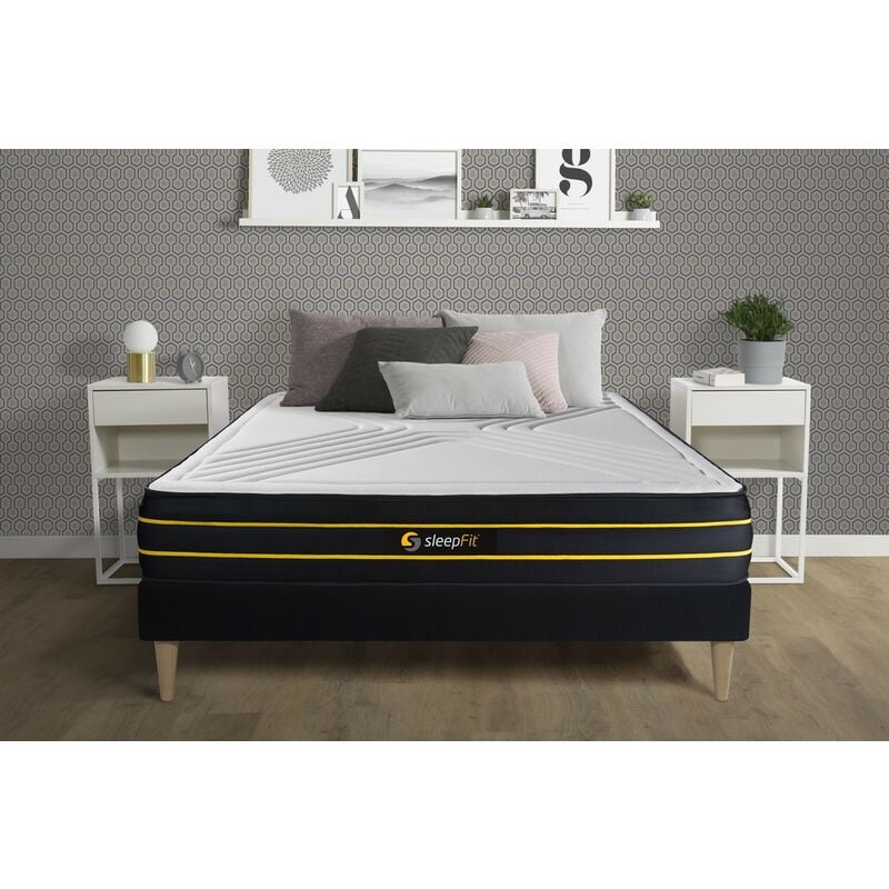 

Colchón ULTRA 140x200cm, Grosor: 26 cm, Espuma viscoelástica y micromuelles ensacados , Equilibrado, 7 zonas de confort