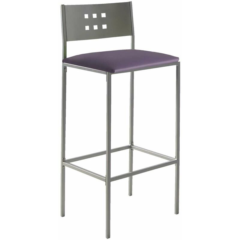 

Pack de 4 taburetes en varios acabados MÓNACO 41 x 48 x 104 cm (largo x ancho x alto) Color Morado