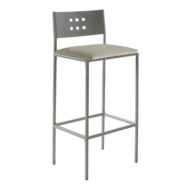 

Pack de 4 taburetes en varios acabados MÓNACO 41 x 48 x 104 cm (largo x ancho x alto) Color Beige