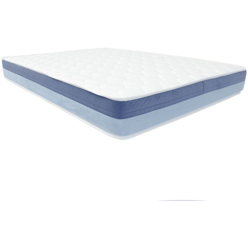 

Colchon Viscoelastico 135X180 HR BASIC BLUE VISCO Altura 21cm