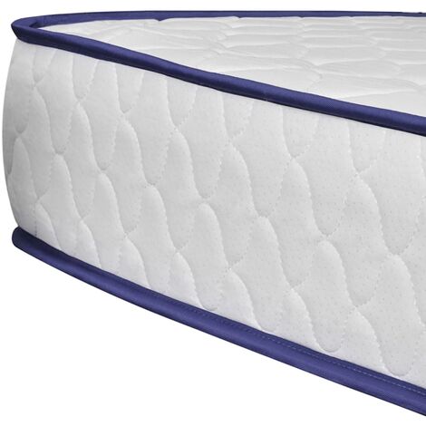 Colchón viscoelástico 200 x 120 x 17 cm suave vidaXL