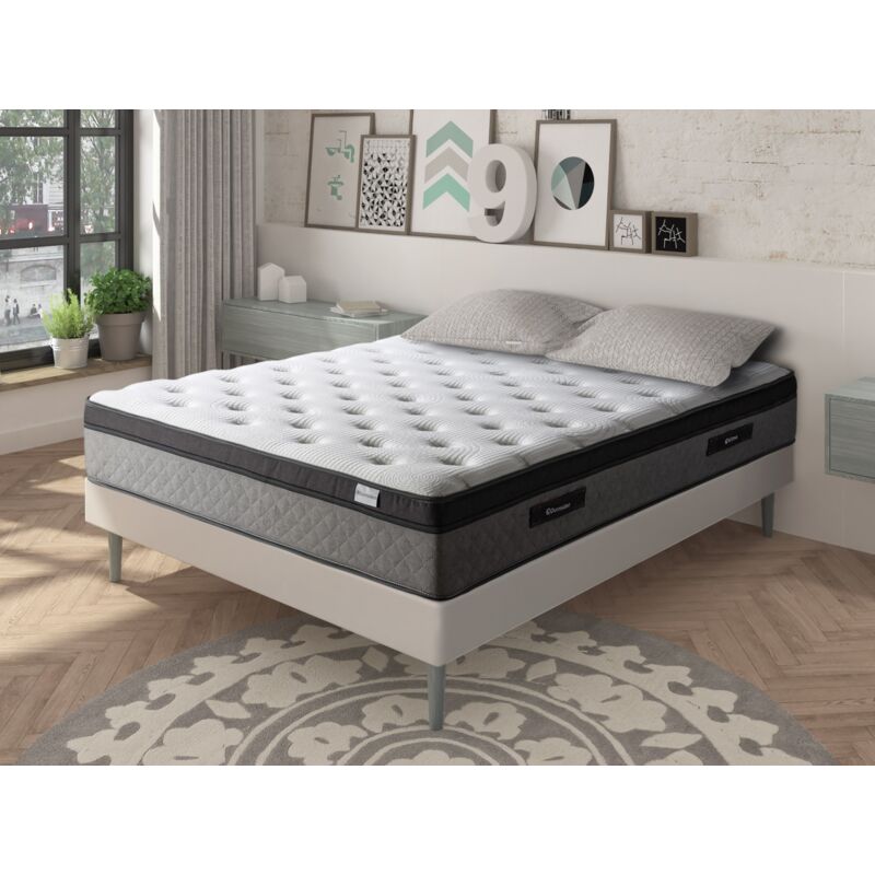 

Dormideo Nuevo! Colchón Viscoelástico City Luxury 90x200 | Altura 27 cm +/- | Confort Máximo | Oferta Exclusiva ManoMano