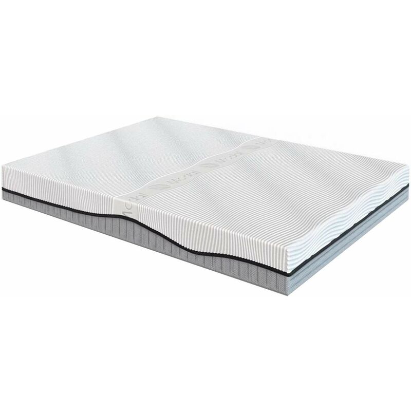 

Colchón viscoelastico Modelo MODAL STRONG, 80 x 200 x 24cm - El Almacén del Colchon - Blanco y gris