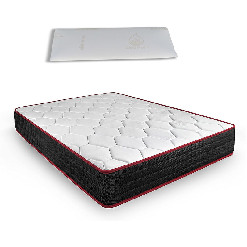 

Colchon viscoelastico reversible MEMORY FRESH 3D + Almohada 100% vicoelastica 90x180cm