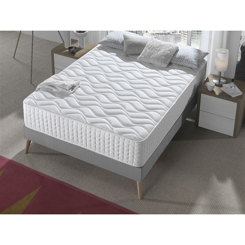

Dagostino Home Los Angeles - Colchón Viscografeno, Blanco, Reversible 180x200 | Altura 20 cm