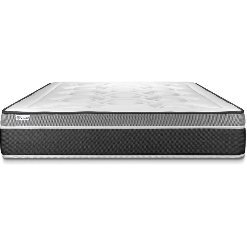 

Colchón VITAL CARE 130 x 200 cm, grosor : 26 cm, Muelles ensacados y espuma , 7 zonas de confort
