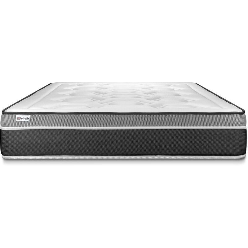 

Colchón VITAL CARE 160 x 190 cm, grosor : 26 cm, Muelles ensacados y espuma , 7 zonas de confort