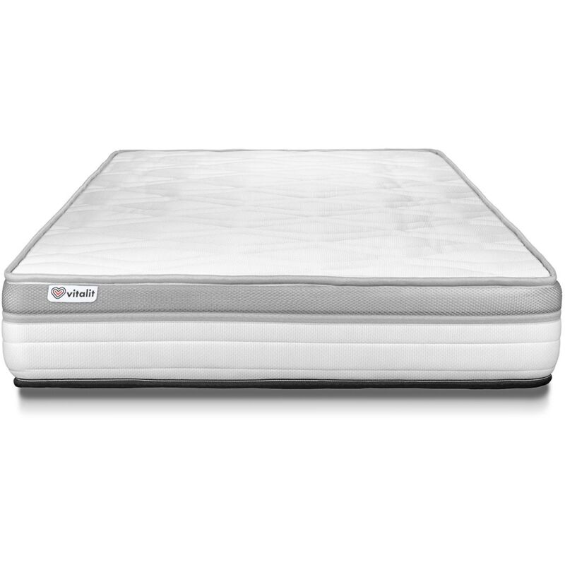 

Colchón VITAL RELAX 100 x 200 cm, grosor : 18 cm, Espuma, 3 zonas de confort