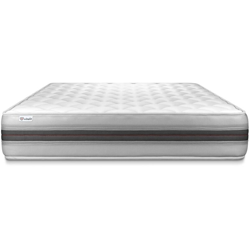 

Colchón VITALMEMO BACK 160 x 190 cm, grosor : 25 cm, Espuma viscoelástica, 5 zonas de confort