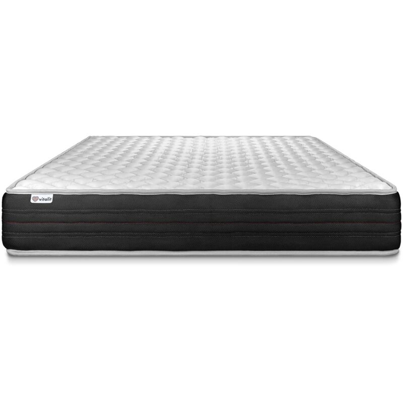 

Colchón VITALMEMO ONE 180 x 220 cm, grosor : 24 cm, Espuma viscoelástica, 3 zonas de confort
